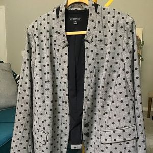 Plaid & Dots blazer